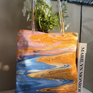Chinese lacquer In stock silk shoulder bag